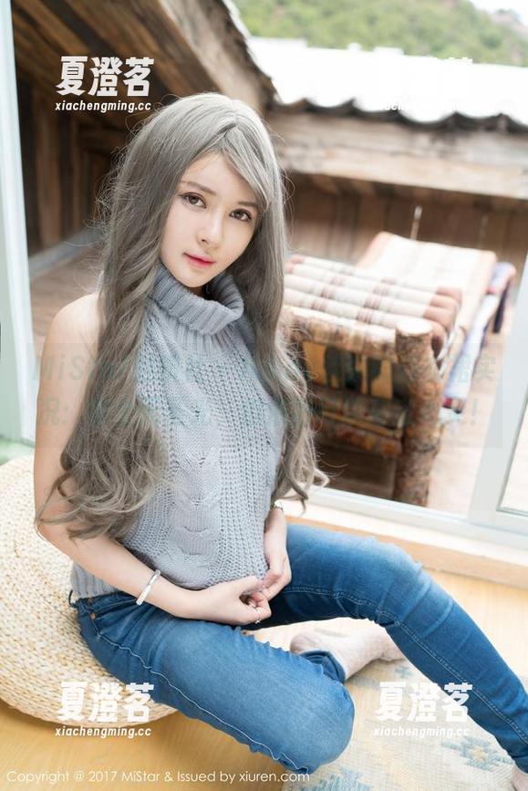 MiStar魅妍社 - Jenny佳妮的连衣裙实况：完全无圣光，但依旧可以直击心灵！