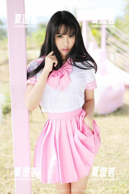 MyGirl美媛馆 - 照片展现萌态，崔乖艺的水手服不止于表面