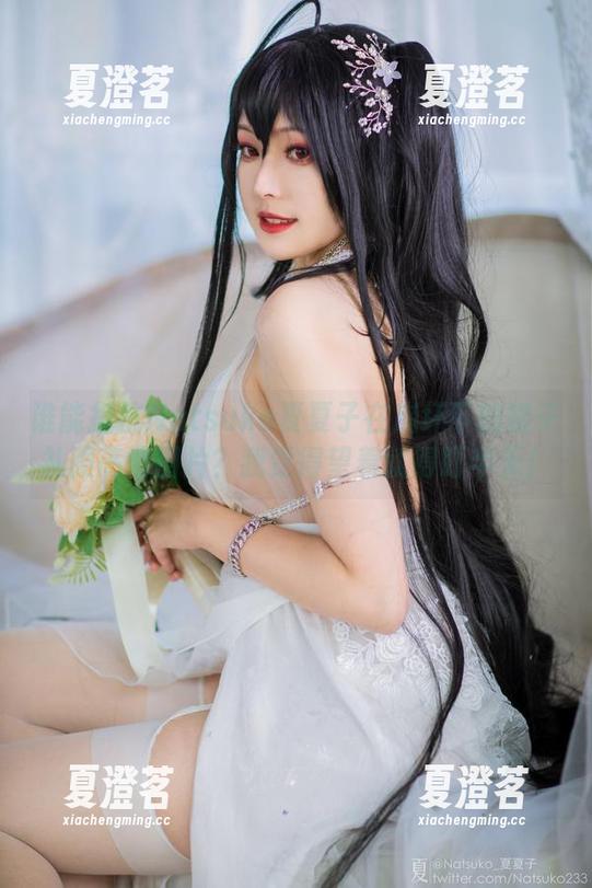 Natsuko夏夏子 谁能抵抗Natsuko夏夏子在崩坏下的姬子礼服高清图片?我觉得望着就得盯半天!