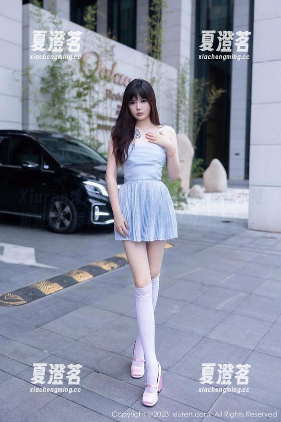 Xiuren秀人网 - Egg尤妮丝给棉袜小姐姐加分，写真精选不是蓬松的那种套路。