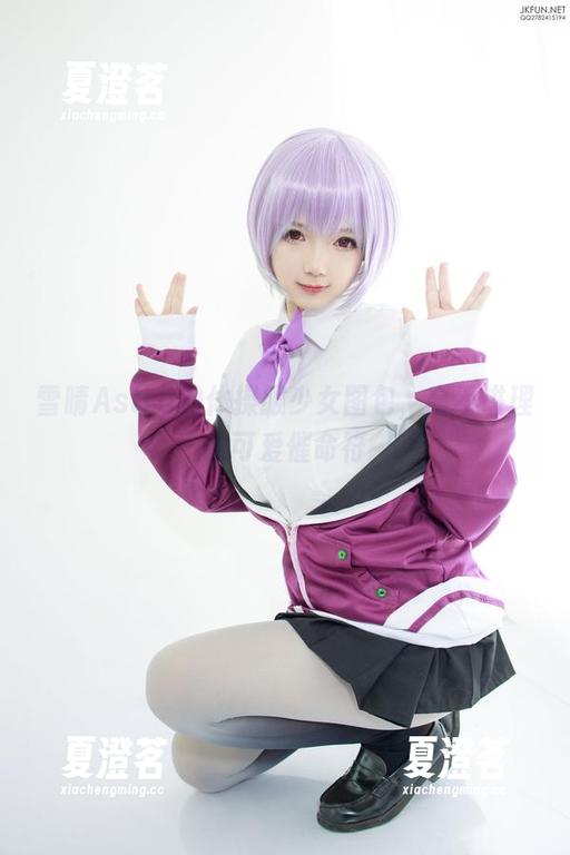 雪晴Astra 雪晴Astra的体操服少女图包,毫不讲理的可爱催命符
